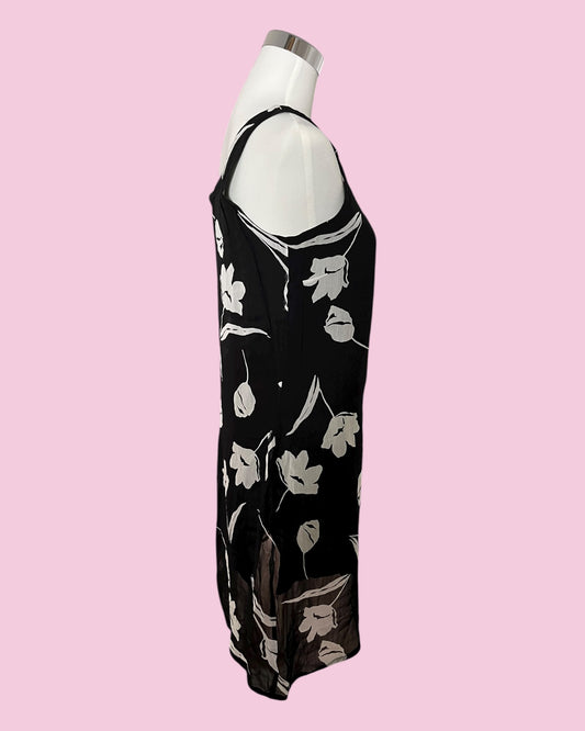 Vintage Mini Dress floral Print