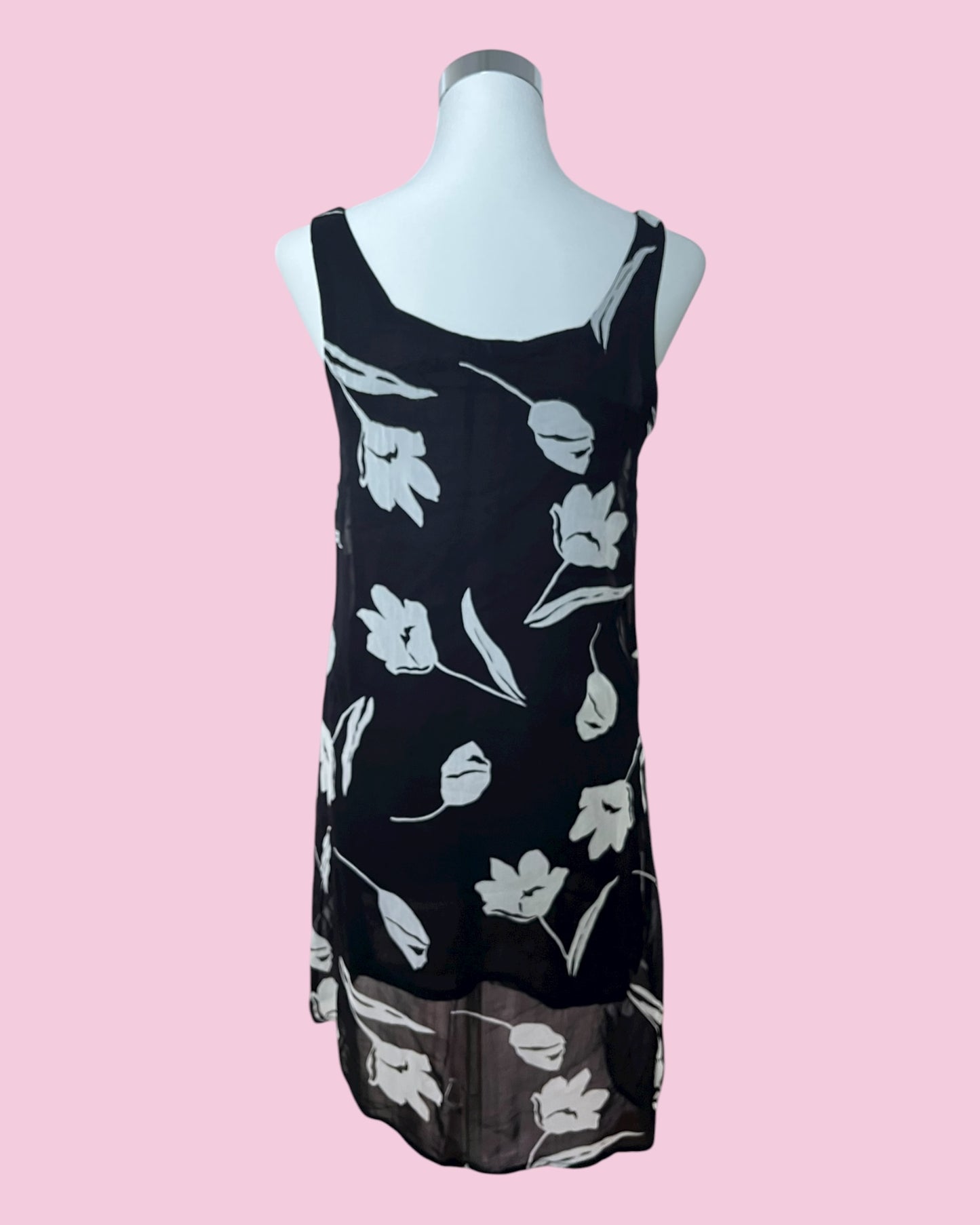 Vintage Mini Dress floral Print