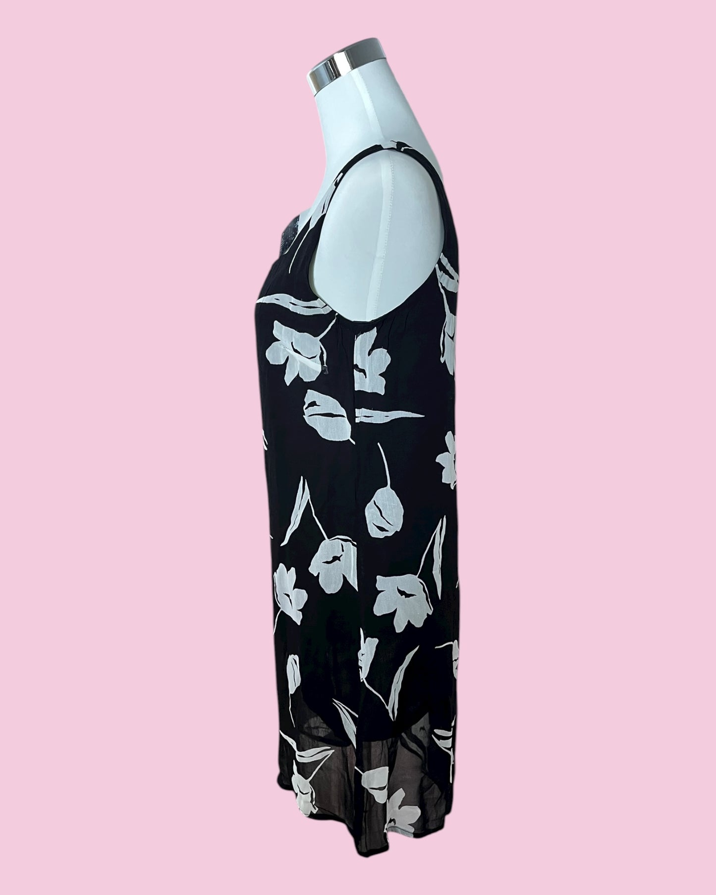 Vintage Mini Dress floral Print