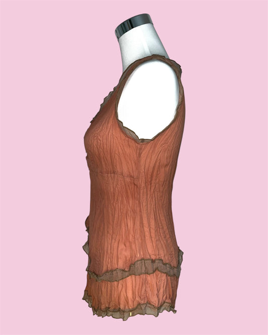 Chiffon Bluse Coquette