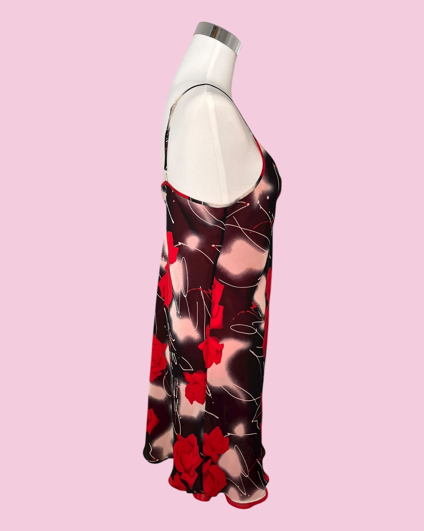 Lady Pirola Slipdress Red Roses