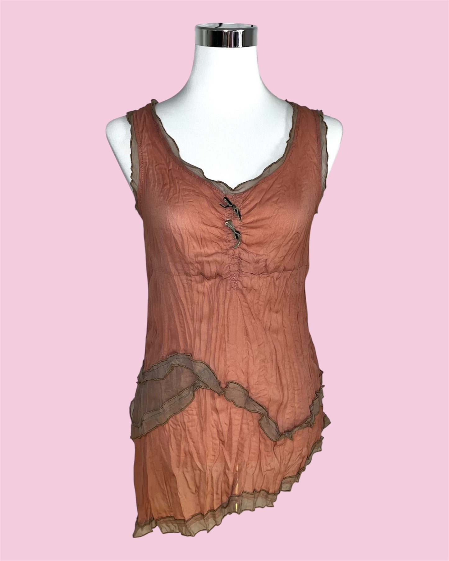 Chiffon Bluse Coquette